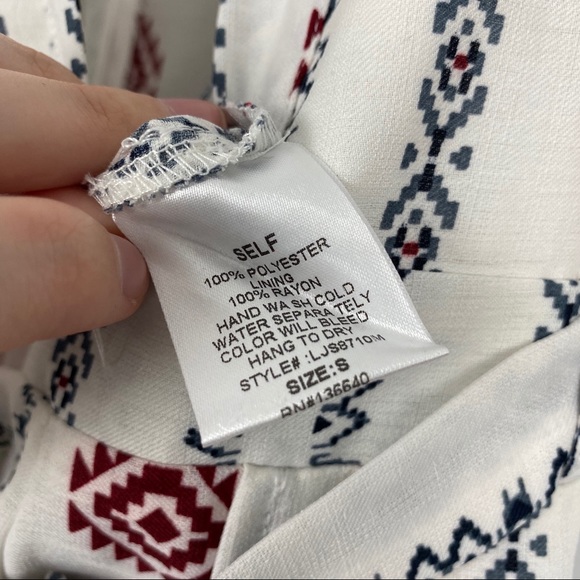 Like New Boutique Aztec Tribal Romper w/ Maxi Back - Picture 6 of 7